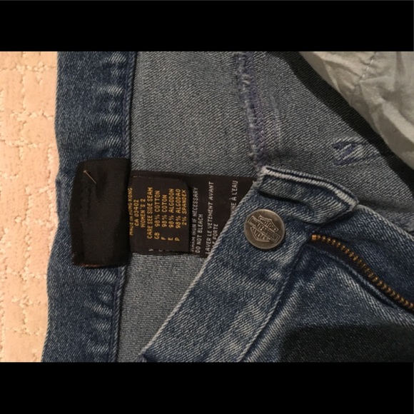 Harley Davidson high rise vintage boot cut jeans - Picture 3 of 3